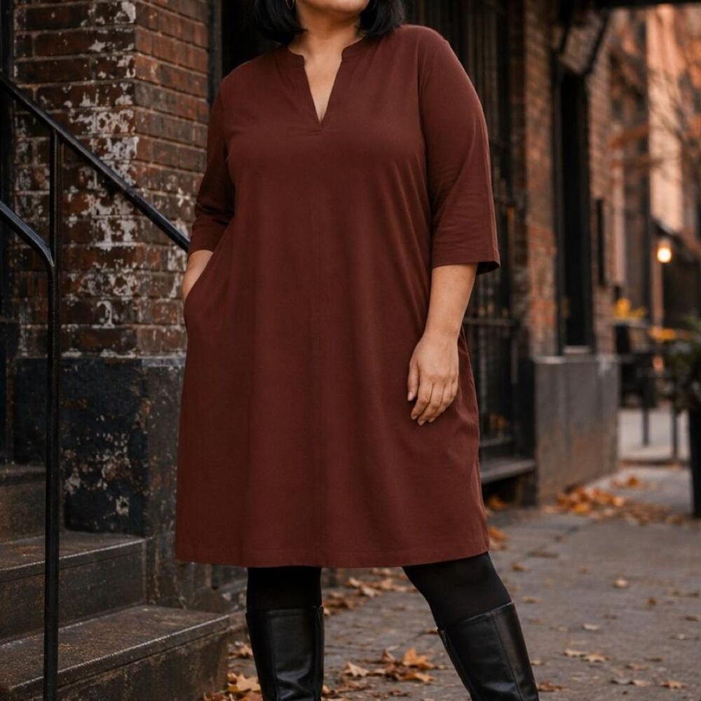 Unbranded Women's Brown Dress